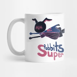 Super black rabbit Mug